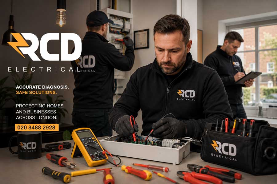 Fault finding electrician